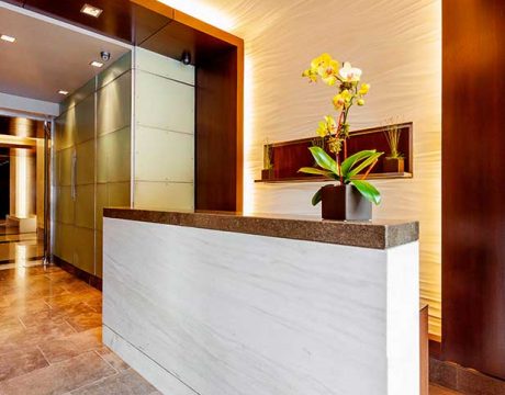 Marble-clad Lobby