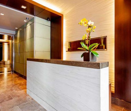 Marble-clad Lobby
